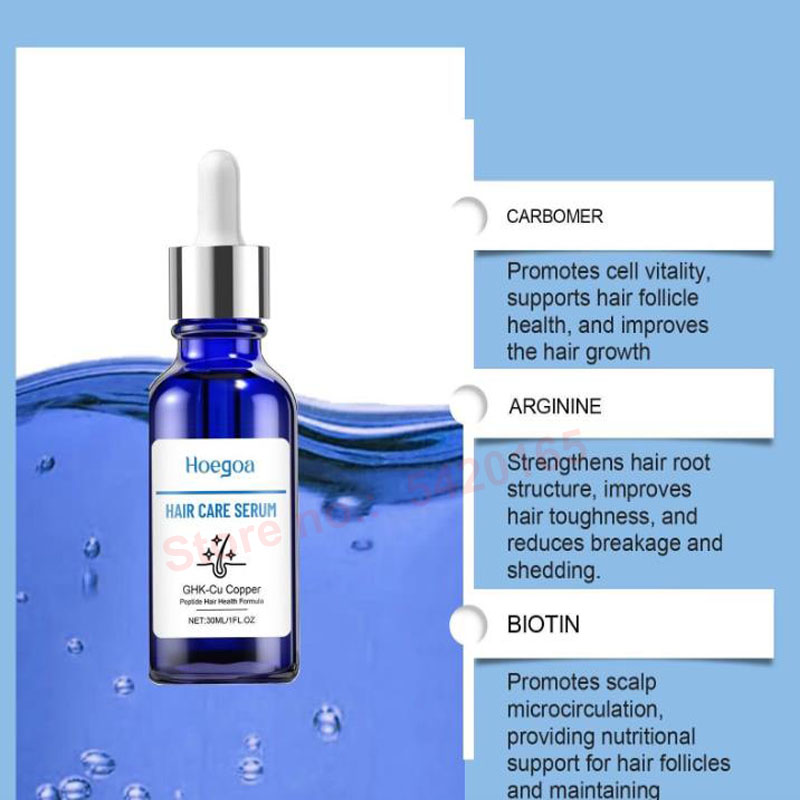 Hair Care Ginseng - 30ml Serum z Peptydami GHK-Cu Przeciw