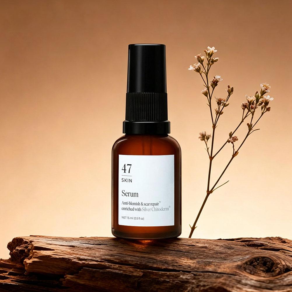 Caffeine Hair Serum - Srebrne serum do twarzy Chitoderm Anti-Acne