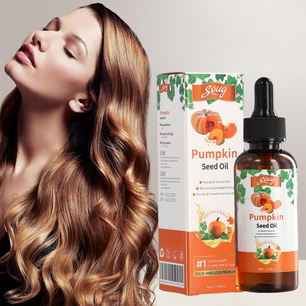Caffeine Hair Serum - 60ml Enhance Pumpkin Seed Oil Nourishing