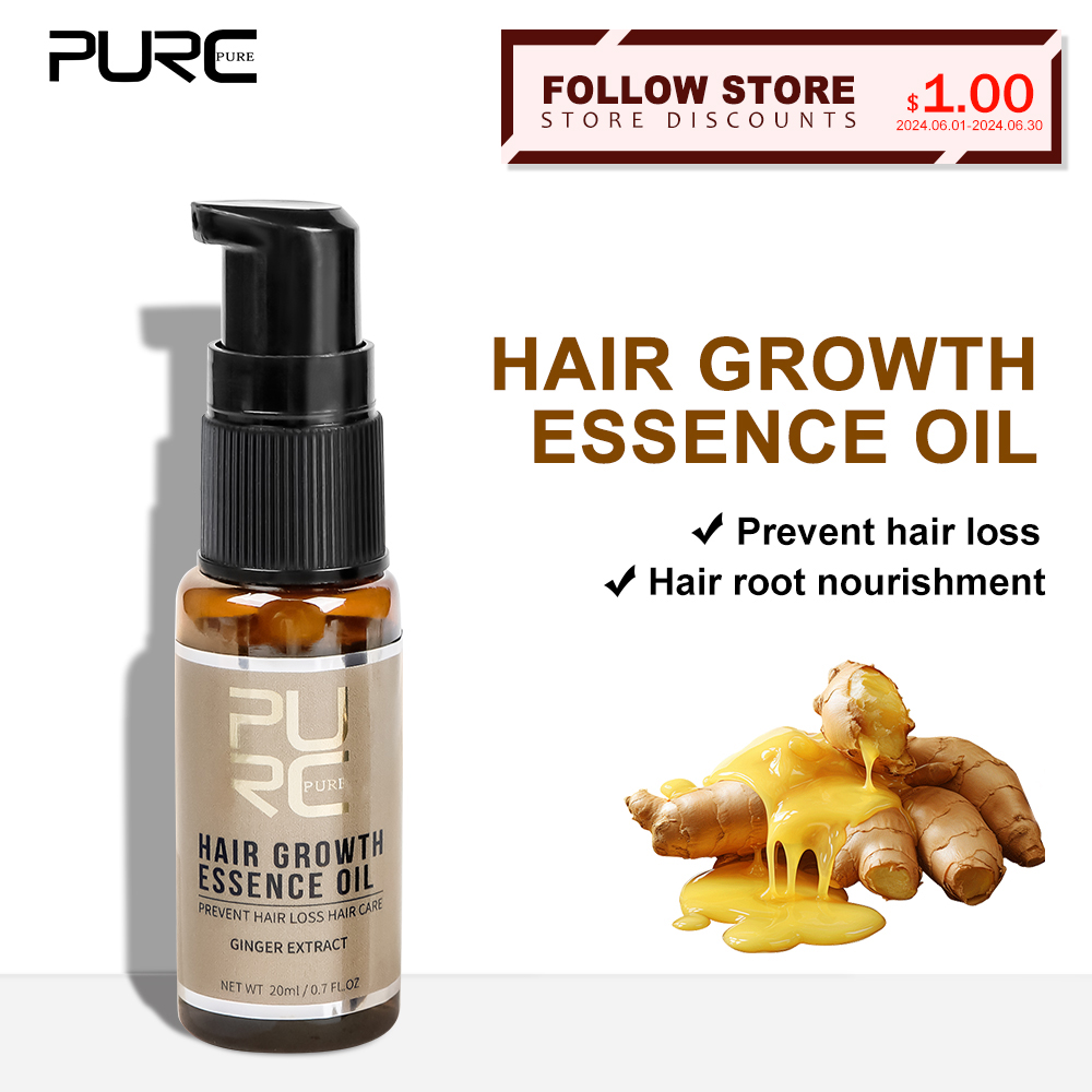 Hair Care Ginseng - Olejek na porost włosów PURC z