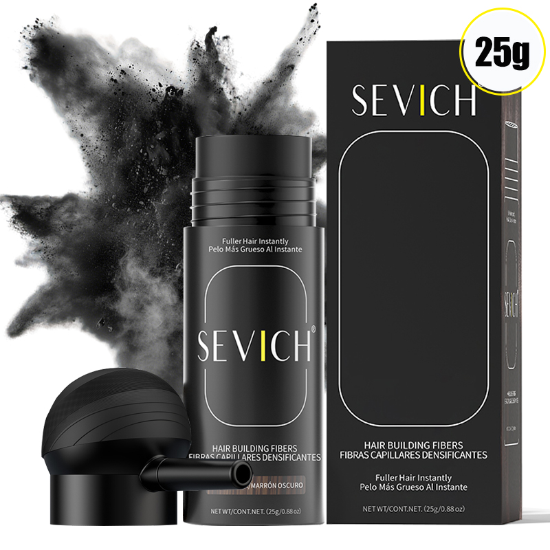 Keratin Treatment Set - Zestaw włókien do włosów Sevich 15g,
