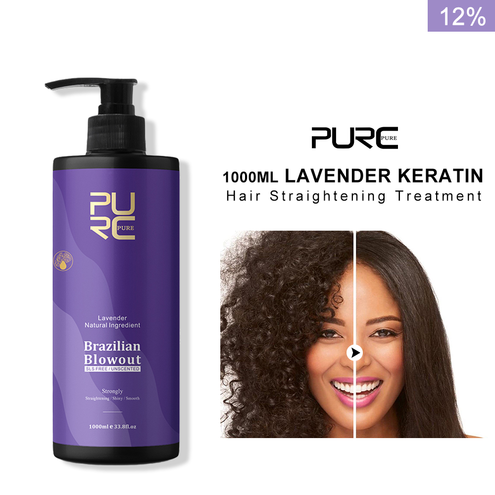 Hair Care Korea - PURC lawenda 12% brazylijska keratyna leczenie