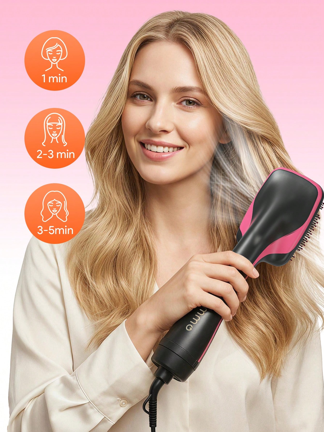 Szczotka do włosów 3 w 1 JMMO  – Hair Care Step recenzja i cena