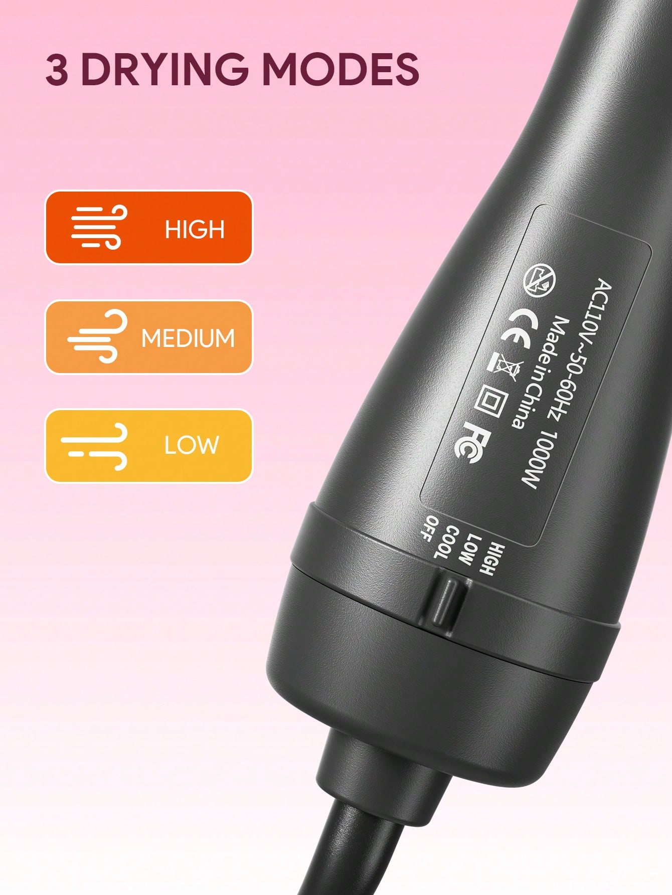 Szczotka do włosów 3 w 1 JMMO  – Hair Care Step recenzja i cena