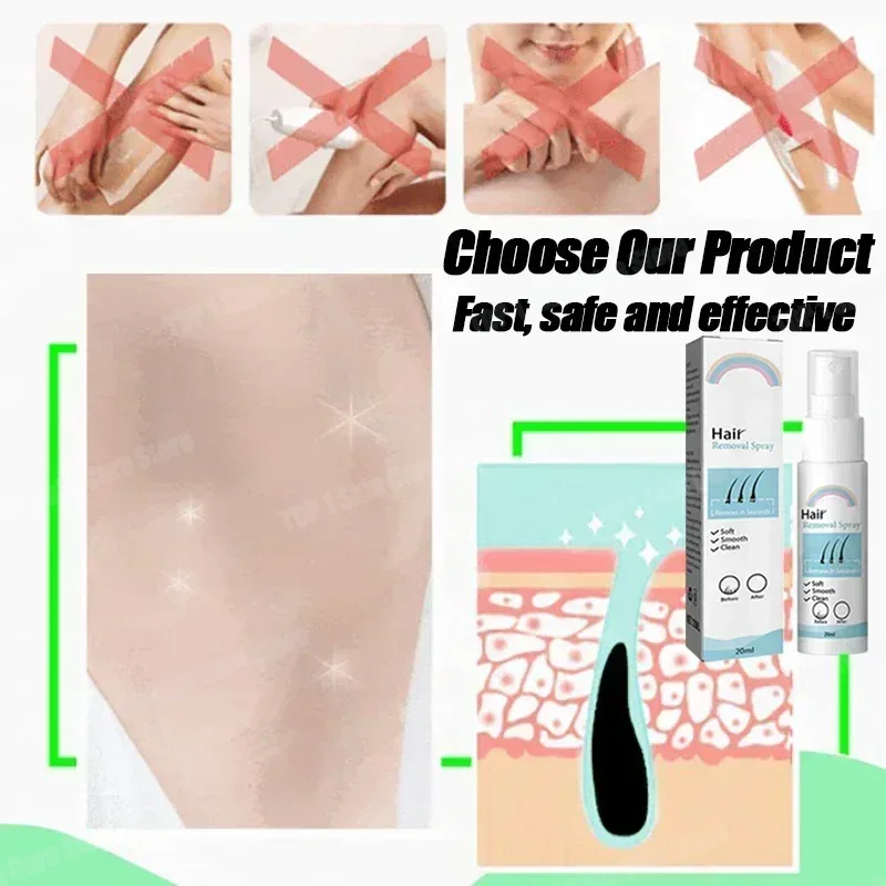 Spray do depilacji, skuteczny  – Hair Care Korea recenzja i cena