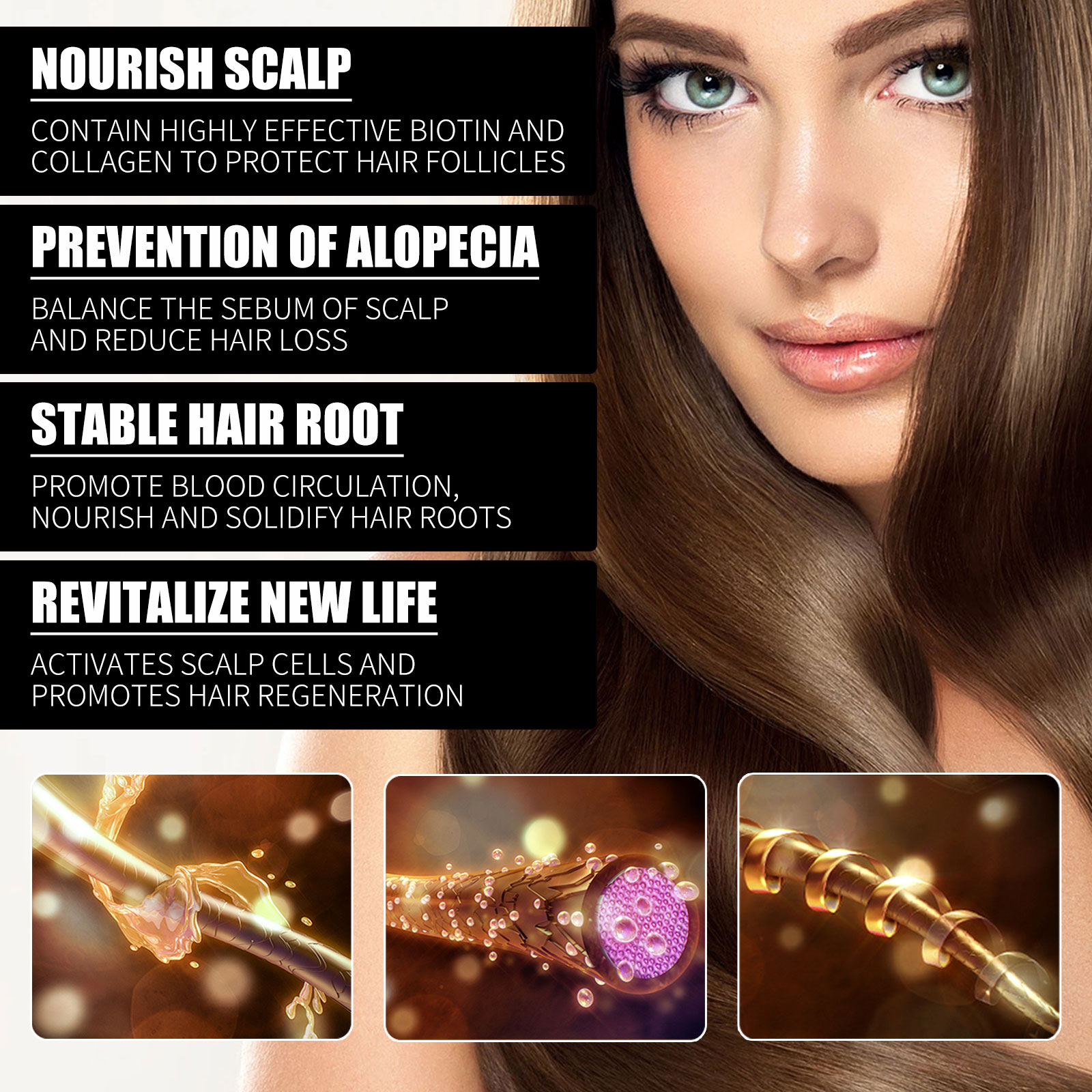 Olejek do włosów z biotyną, se – Hair Care Ginseng recenzja i cena