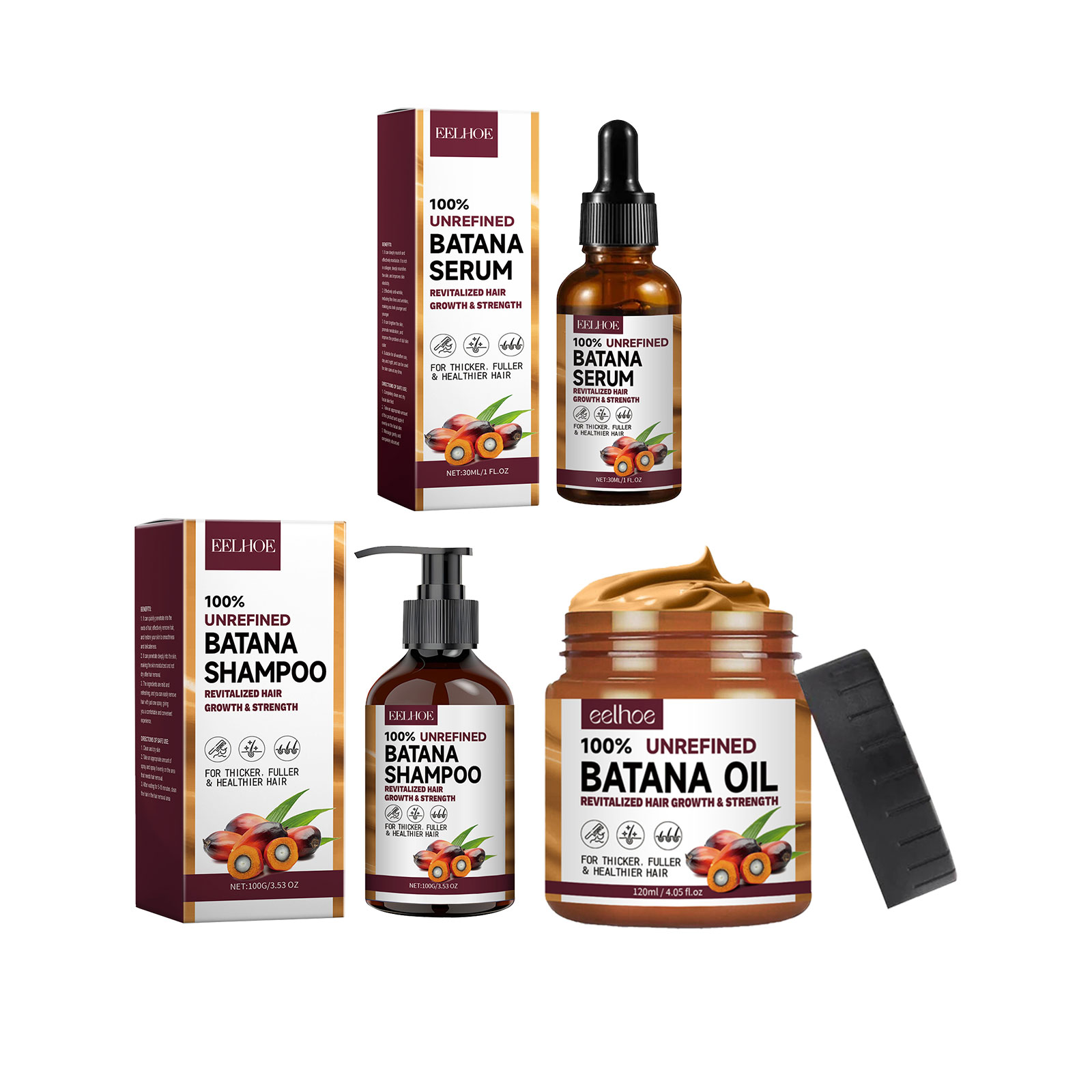 EELHOE Naturalny olejek z bata – Keratin Treatment Set recenzja i cena